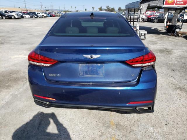 KMHGN4JEXFU034400 - 2015 HYUNDAI GENESIS 3.8L BLUE photo 6