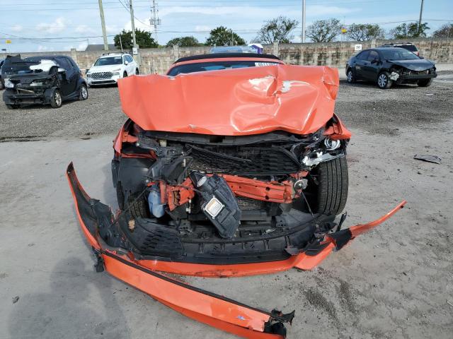 1FATP8EM5F5402603 - 2015 FORD MUSTANG ORANGE photo 5