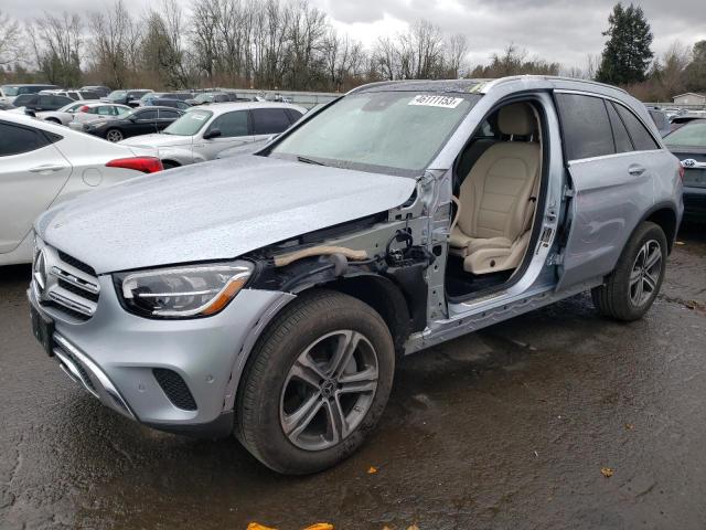 W1N0G8EB1NG043791 - 2022 MERCEDES-BENZ GLC 300 4MATIC SILVER photo 1