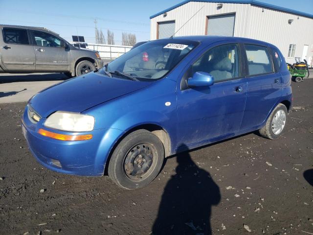 KL1TD62675B439706 - 2005 CHEVROLET AVEO BASE Mavi foto 1