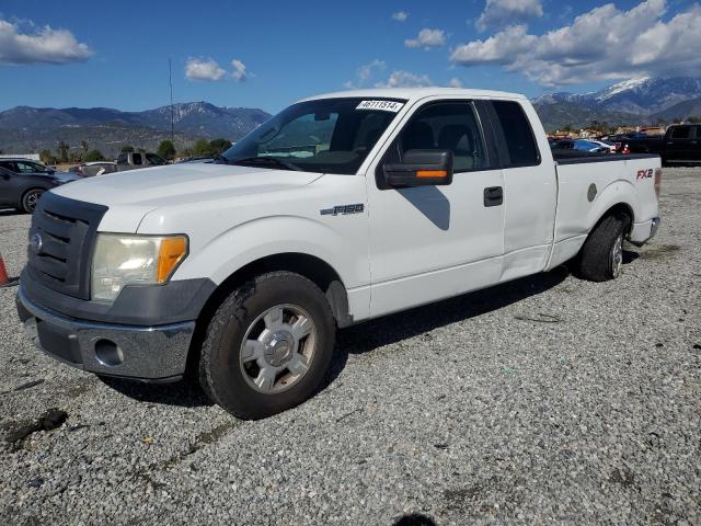 1FTEX1C82AKE39604 - 2010 FORD F150 SUPER CAB WHITE photo 1