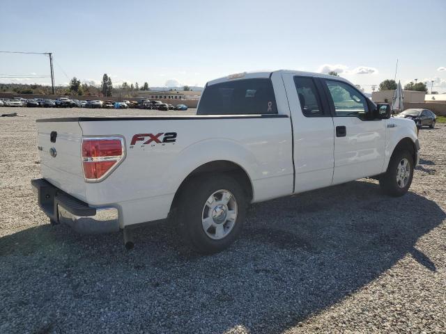 1FTEX1C82AKE39604 - 2010 FORD F150 SUPER CAB WHITE photo 3