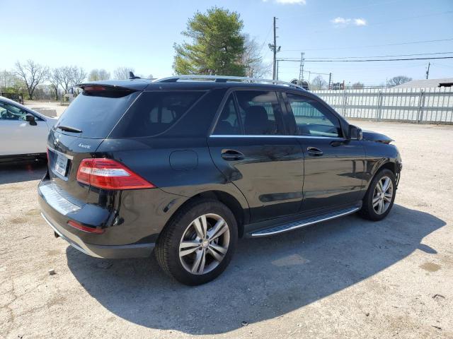 4JGDA5HB4DA168348 - 2013 MERCEDES-BENZ ML 350 4MATIC BLACK photo 3
