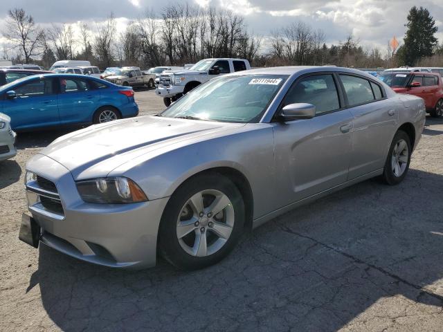 2C3CDXBGXEH269120 - 2014 DODGE CHARGER SE SILVER photo 1
