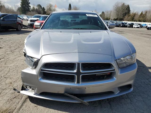2C3CDXBGXEH269120 - 2014 DODGE CHARGER SE SILVER photo 5