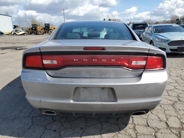 2C3CDXBGXEH269120 - 2014 DODGE CHARGER SE SILVER photo 6
