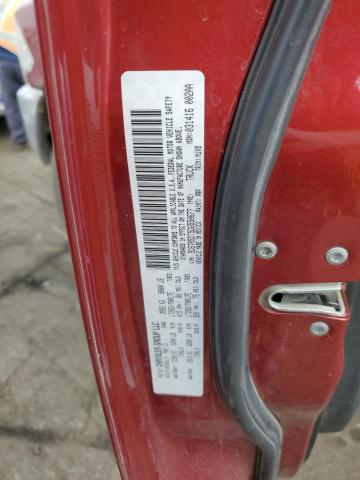 3C6TR5DT5DG550677 - 2013 RAM 2500 SLT RED photo 12