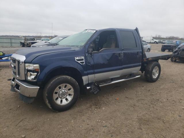 1FTSW21528EE07104 - 2008 FORD F250 SUPER DUTY BLUE photo 1
