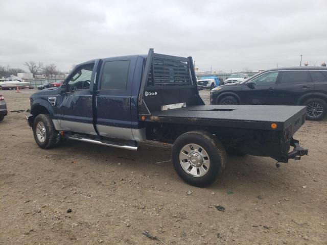 1FTSW21528EE07104 - 2008 FORD F250 SUPER DUTY BLUE photo 2