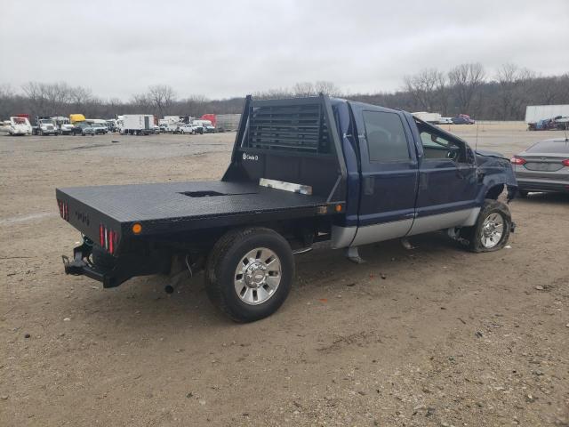 1FTSW21528EE07104 - 2008 FORD F250 SUPER DUTY BLUE photo 3