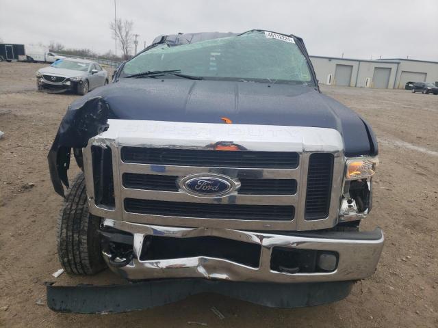 1FTSW21528EE07104 - 2008 FORD F250 SUPER DUTY BLUE photo 5