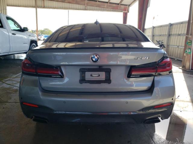 WBA53BH08PWY22451 - 2023 BMW 530 I GRAY photo 6