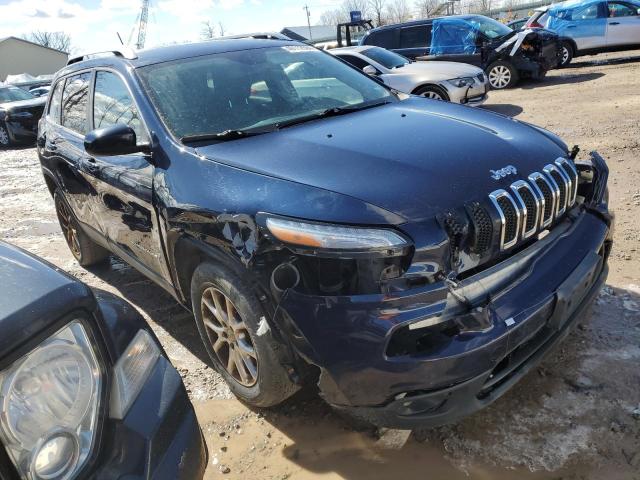 1C4PJMCS9EW220757 - 2014 JEEP CHEROKEE LATITUDE BLUE photo 4