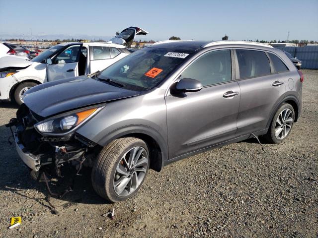 KNDCE3LC2H5051116 - 2017 KIA NIRO EX TOURING GRAY photo 1