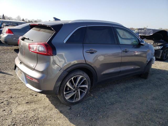 KNDCE3LC2H5051116 - 2017 KIA NIRO EX TOURING GRAY photo 3