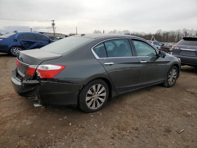 1HGCR2F81EA209343 - 2014 HONDA ACCORD EXL GRAY photo 3