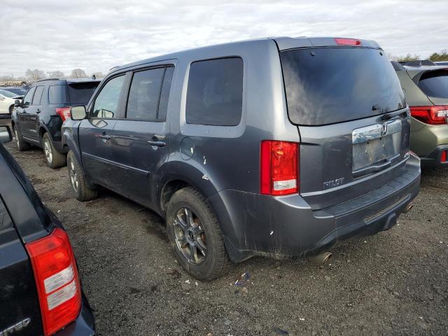 5FNYF4H56DB019409 - 2013 HONDA PILOT EXL GRAY photo 2