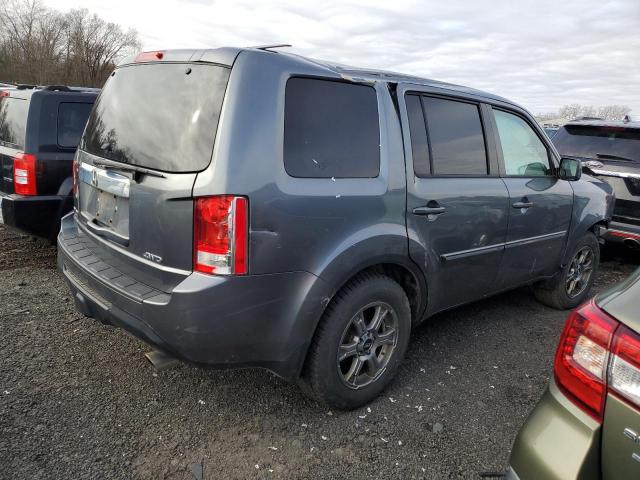 5FNYF4H56DB019409 - 2013 HONDA PILOT EXL GRAY photo 3