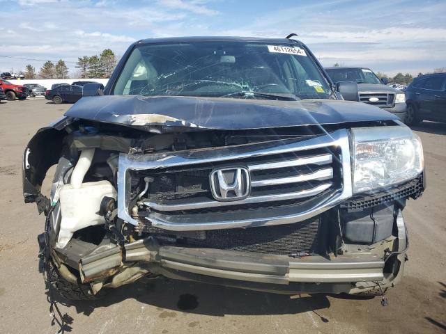 5FNYF4H56DB019409 - 2013 HONDA PILOT EXL GRAY photo 5