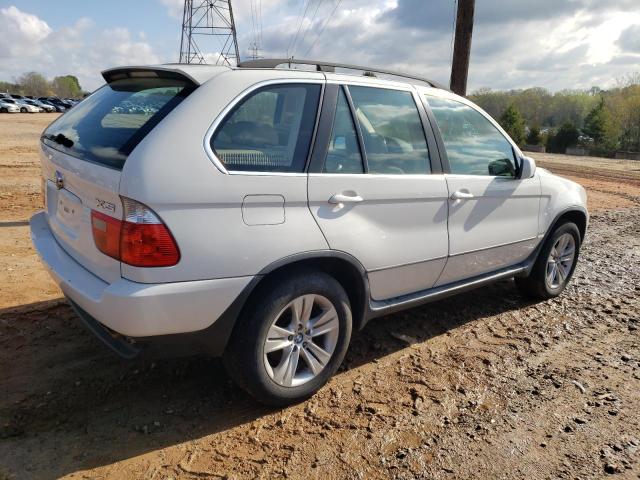 5UXFB53515LV15330 - 2005 BMW X5 4.4I WHITE photo 3