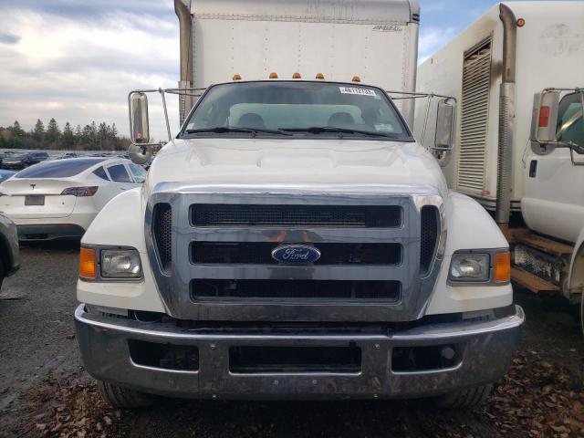 3FRWF6FC1BV052764 - 2011 FORD F650 SUPER DUTY WHITE photo 9