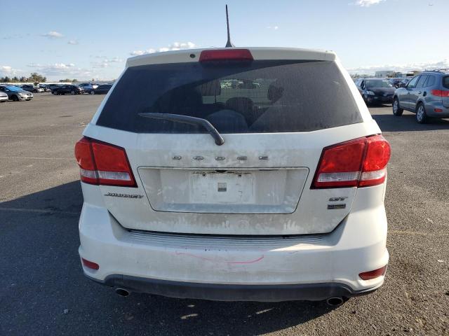 3C4PDCEG0JT472391 - 2018 DODGE JOURNEY GT WHITE photo 6