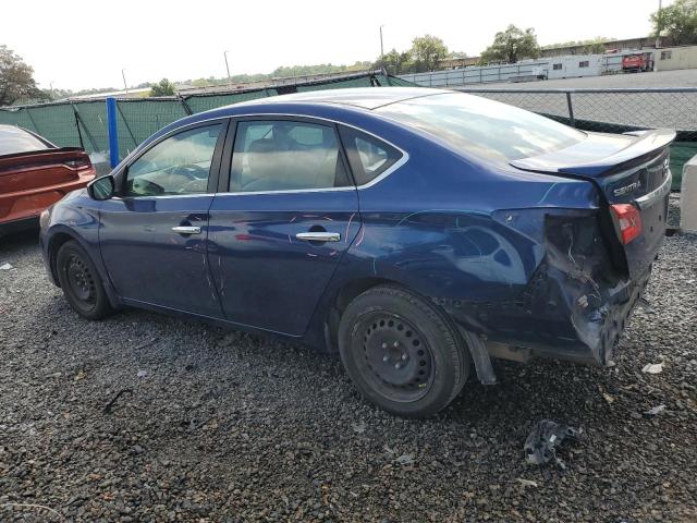 3N1AB7APXGY257639 - 2016 NISSAN SENTRA S BLUE photo 2