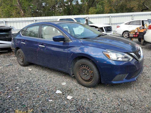 3N1AB7APXGY257639 - 2016 NISSAN SENTRA S BLUE photo 4