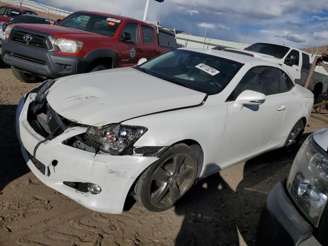 JTHFE2C27A2502366 - 2010 LEXUS IS 350 WHITE photo 1