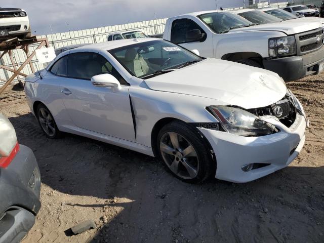 JTHFE2C27A2502366 - 2010 LEXUS IS 350 WHITE photo 4