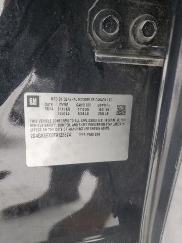 2G4GK5EX0F9123674 - 2015 BUICK REGAL 黑色 照片 13