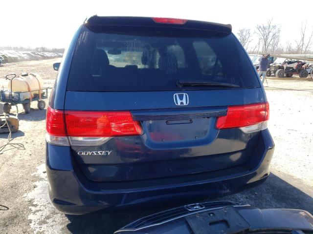 5FNRL38719B404943 - 2009 HONDA ODYSSEY EXL BLUE photo 6