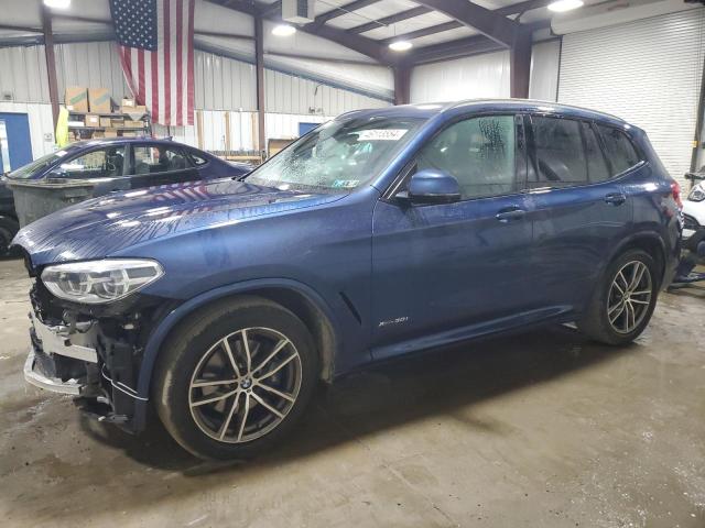 5UXTR9C57JLC72934 - 2018 BMW X3 XDRIVE30I BLUE photo 1