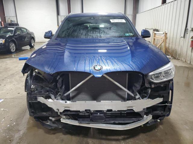 5UXTR9C57JLC72934 - 2018 BMW X3 XDRIVE30I BLUE photo 5