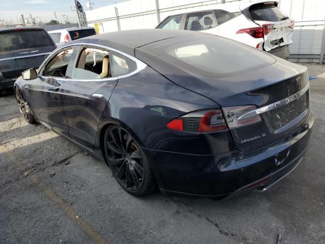 5YJSA1CP2DFP23991 - 2013 TESLA MODEL S Կապույտ լուսանկար 2
