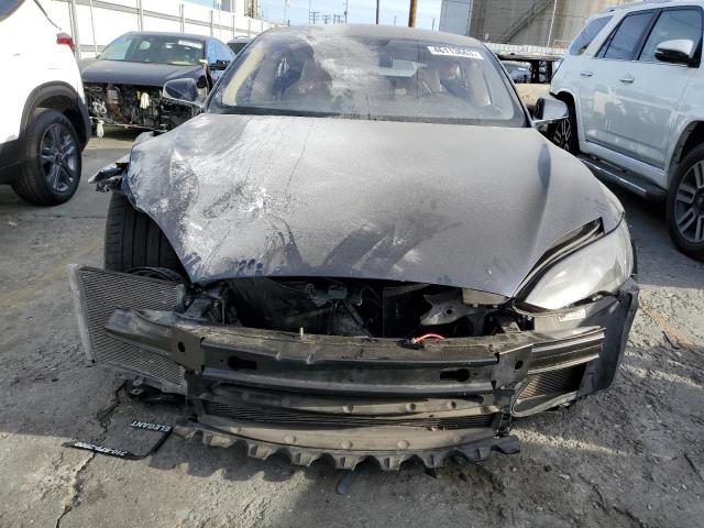 5YJSA1CP2DFP23991 - 2013 TESLA MODEL S Կապույտ լուսանկար 5