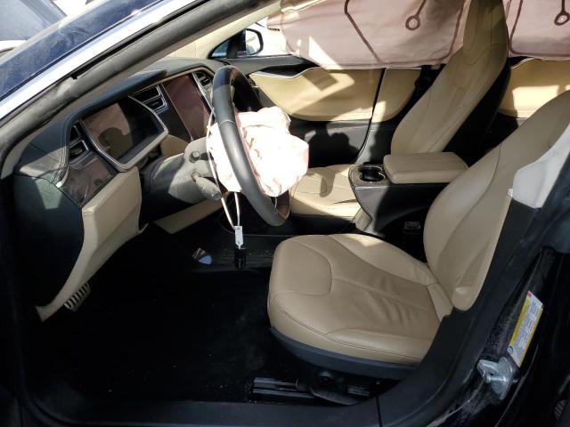 5YJSA1CP2DFP23991 - 2013 TESLA MODEL S Կապույտ լուսանկար 7