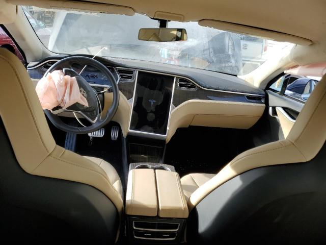 5YJSA1CP2DFP23991 - 2013 TESLA MODEL S Կապույտ լուսանկար 8
