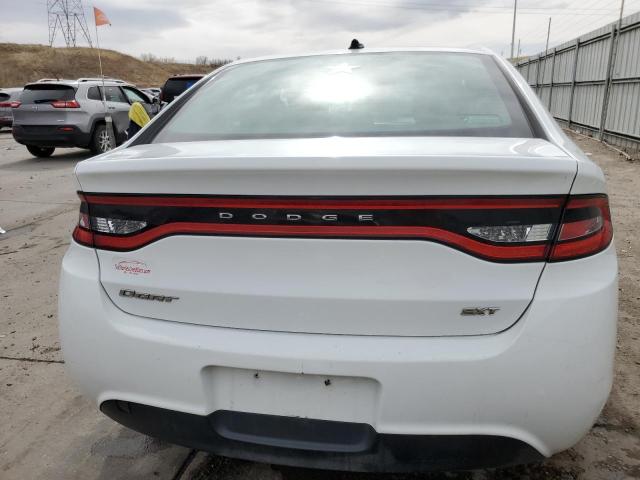 1C3CDFBB2GD605647 - 2016 DODGE DART SXT WHITE photo 6