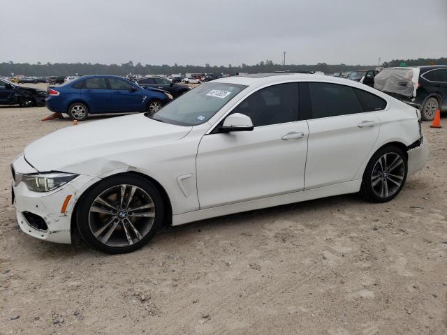 WBA4J1C5XJBG80393 - 2018 BMW 430I GRAN COUPE WHITE photo 1