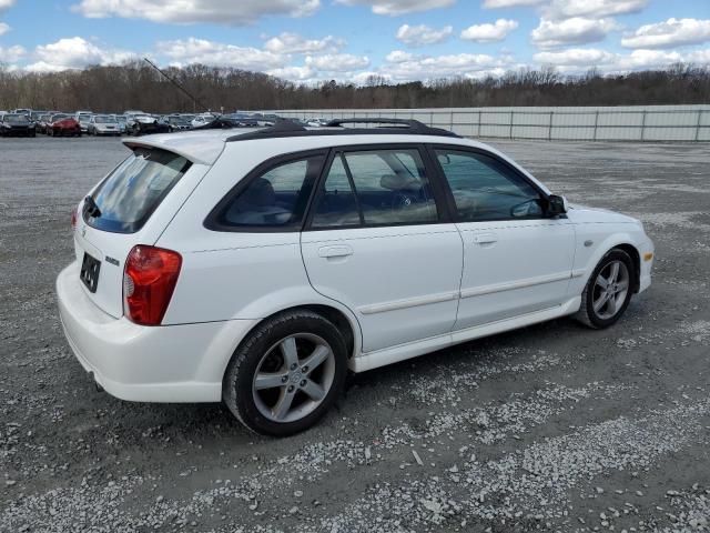 JM1BJ245331198630 - 2003 MAZDA PROTEGE PR5 WHITE photo 3