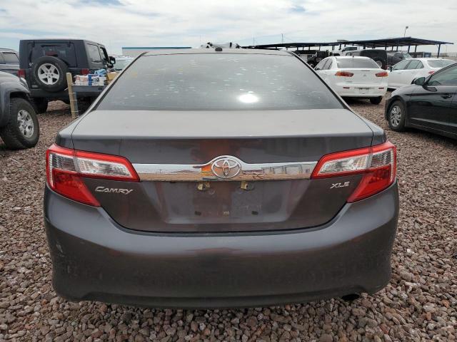 4T4BF1FK9CR237672 - 2012 TOYOTA CAMRY BASE GRAY photo 6