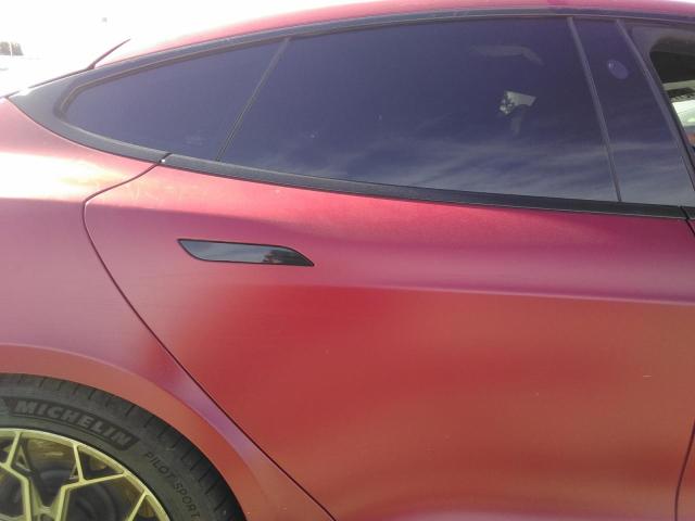 5YJSA1E66MF436089 - 2021 TESLA MODEL S RED photo 10