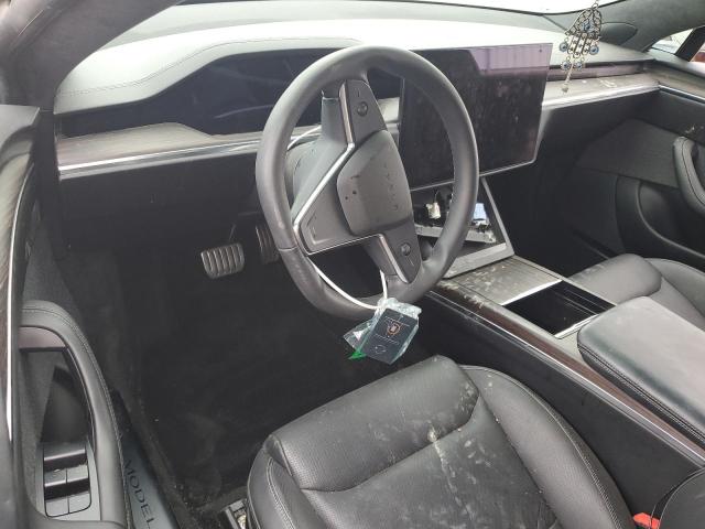 5YJSA1E66MF436089 - 2021 TESLA MODEL S RED photo 8