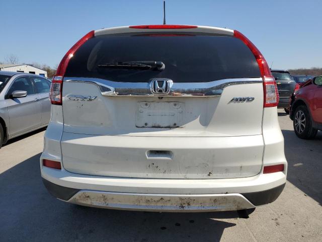 5J6RM4H74FL030365 - 2015 HONDA CR-V EXL WHITE photo 6