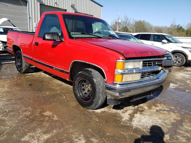 1GCEC14W4VZ238843 - 1997 CHEVROLET GMT-400 C1500 RED photo 4