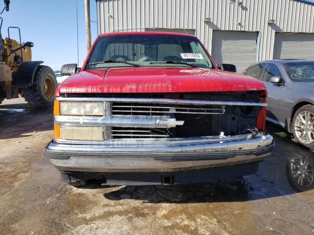 1GCEC14W4VZ238843 - 1997 CHEVROLET GMT-400 C1500 RED photo 5