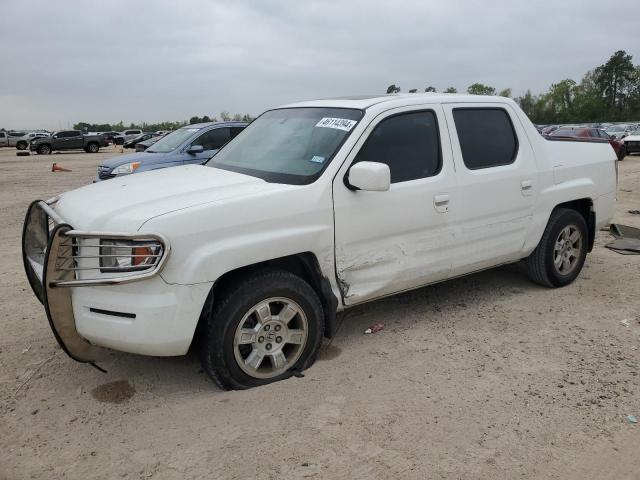 2HJYK16518H529210 - 2008 HONDA RIDGELINE RTL WHITE photo 1