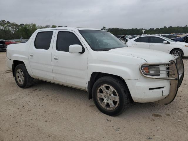 2HJYK16518H529210 - 2008 HONDA RIDGELINE RTL WHITE photo 4