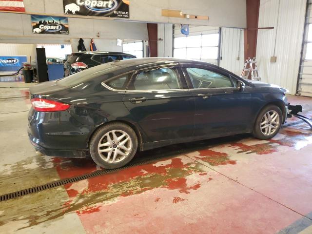 3FA6P0H77ER347040 - 2014 FORD FUSION SE BLACK photo 3